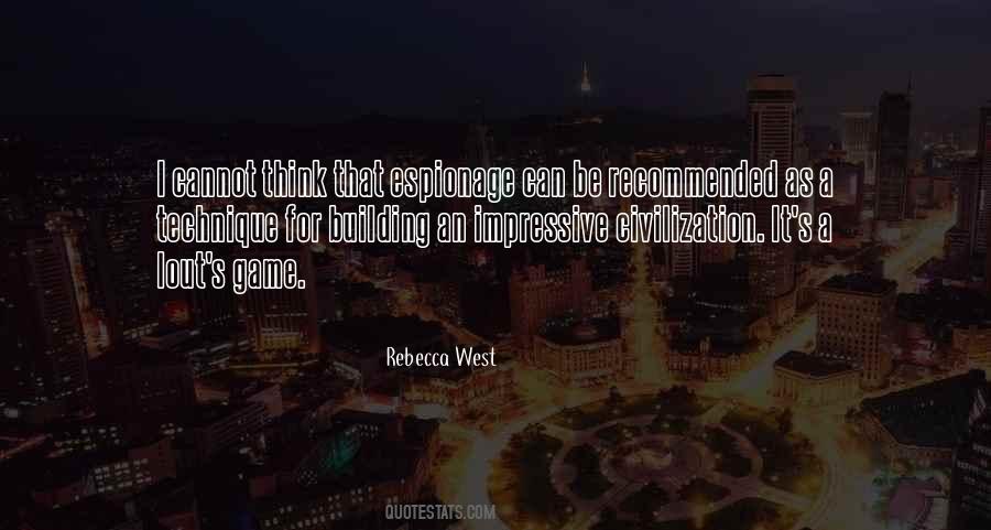 Rebecca West Quotes #1333322