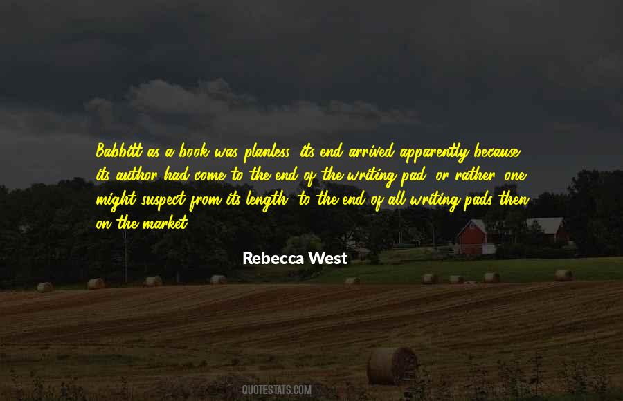 Rebecca West Quotes #1464023