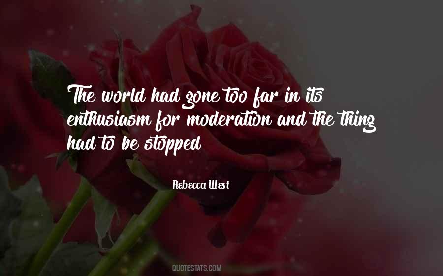 Rebecca West Quotes #1537880