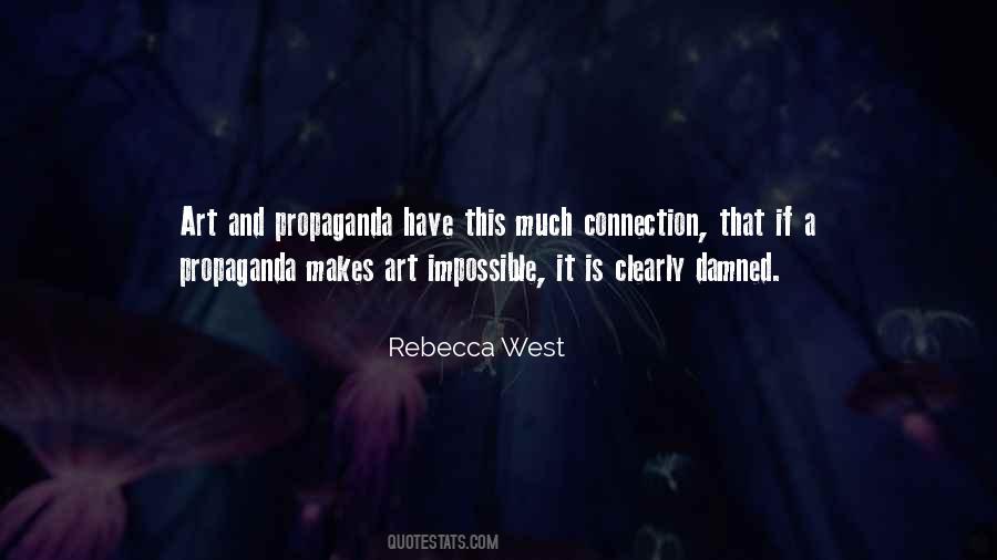 Rebecca West Quotes #1816666
