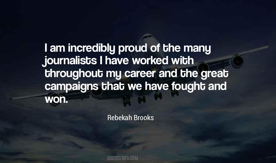 Rebekah Brooks Quotes #1575665
