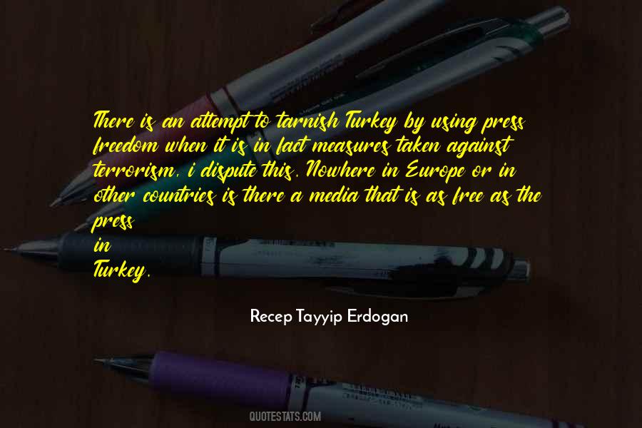 Recep Tayyip Erdogan Quotes #246043