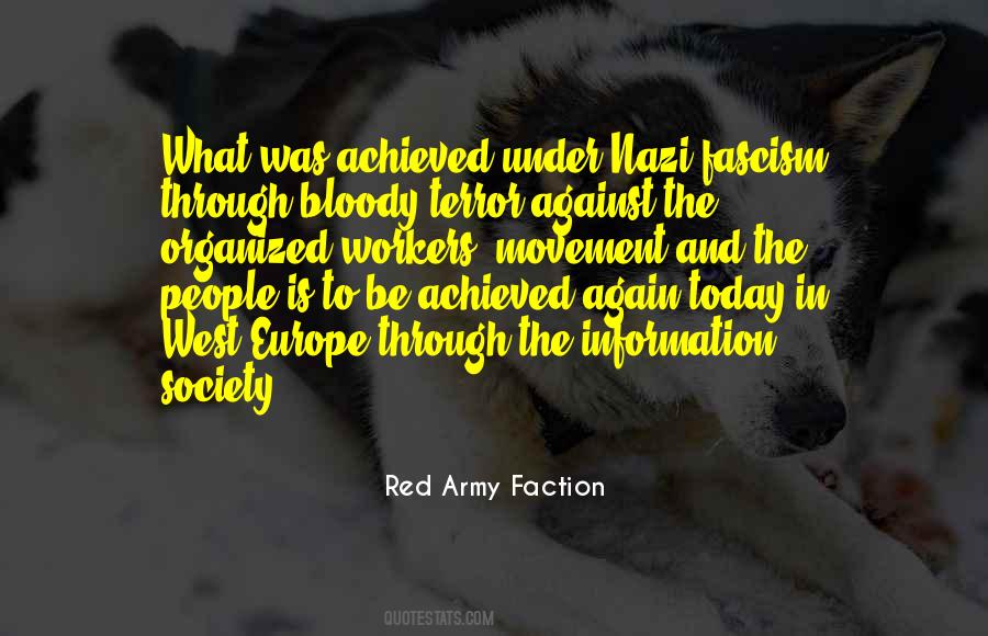 Red Army Faction Quotes #225333