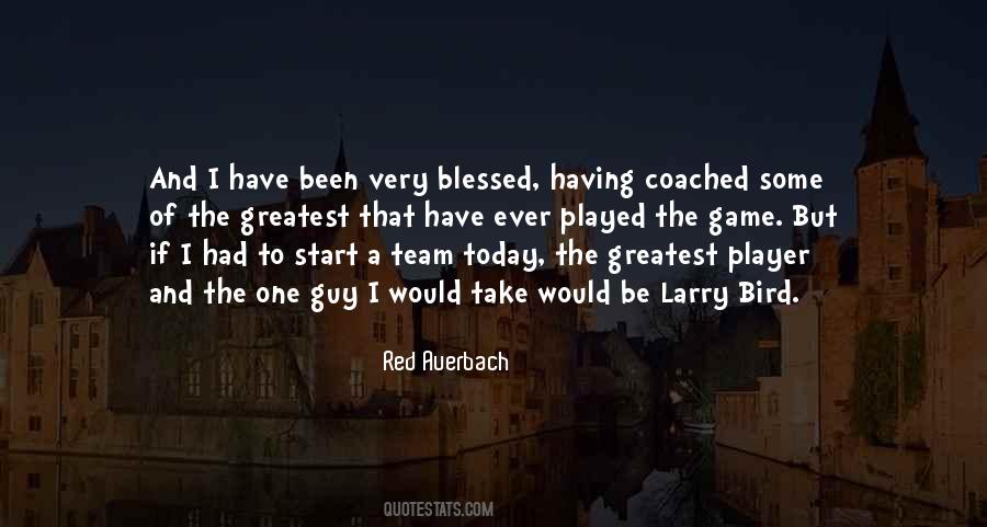 Red Auerbach Quotes #297975