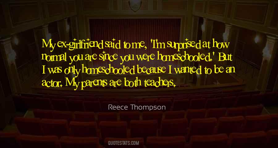 Reece Thompson Quotes #132916