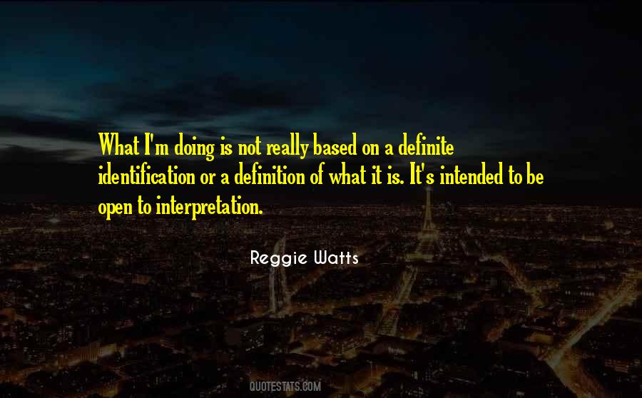 Reggie Watts Quotes #1465026