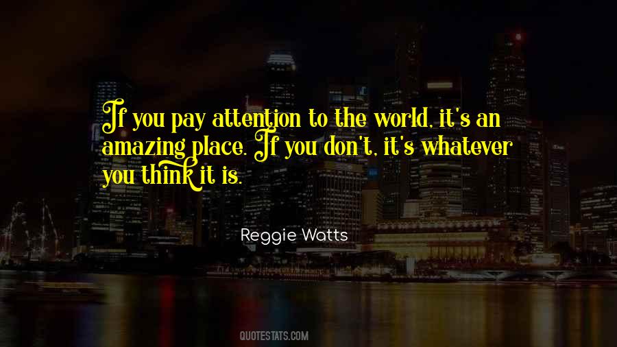 Reggie Watts Quotes #276200