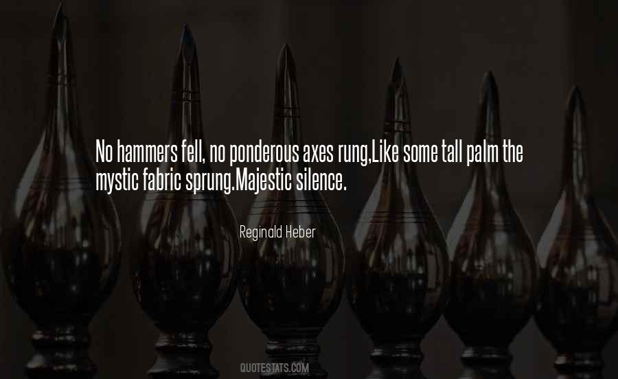 Reginald Heber Quotes #1118619