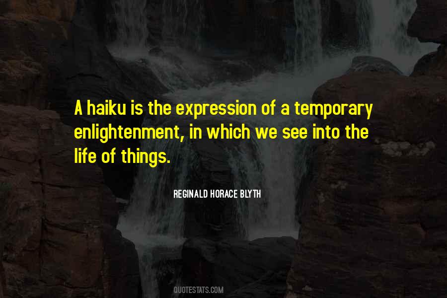Reginald Horace Blyth Quotes #1161656