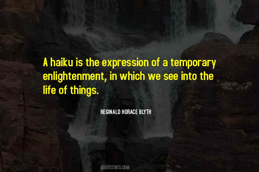 Reginald Horace Blyth Quotes #1161656