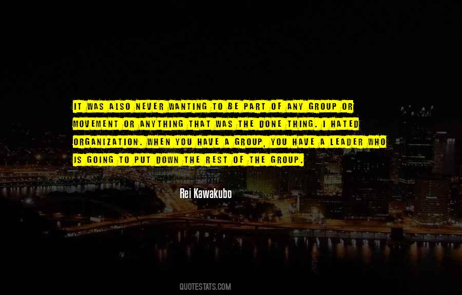Rei Kawakubo Quotes #1188361