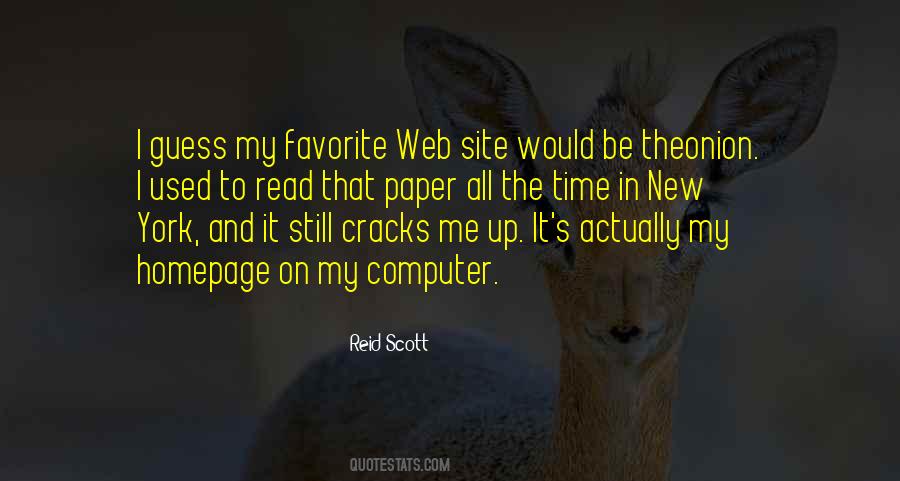 Reid Scott Quotes #1451860