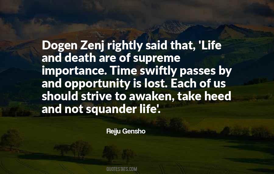 Reiju Gensho Quotes #348742