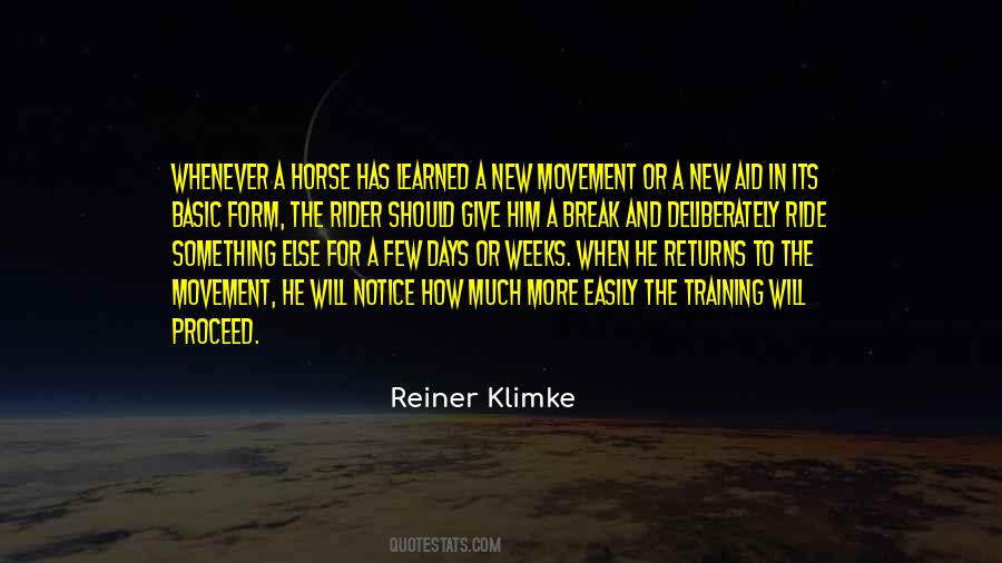 Reiner Klimke Quotes #321293