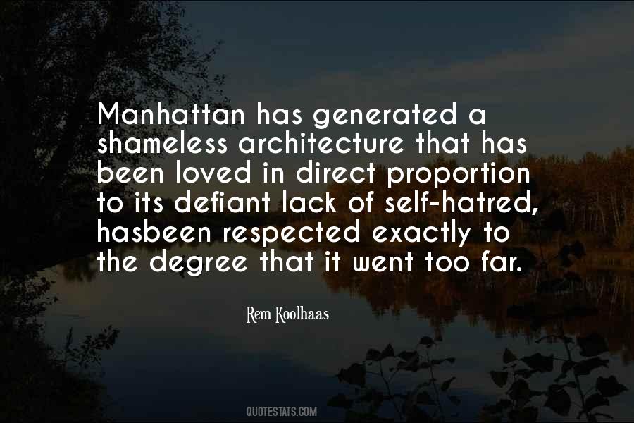 Rem Koolhaas Quotes #932180