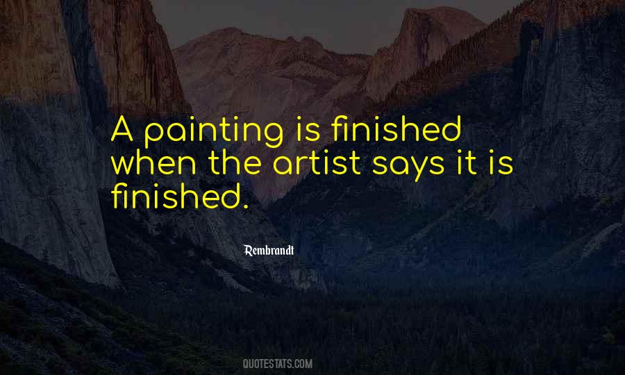 Rembrandt Quotes #1205252