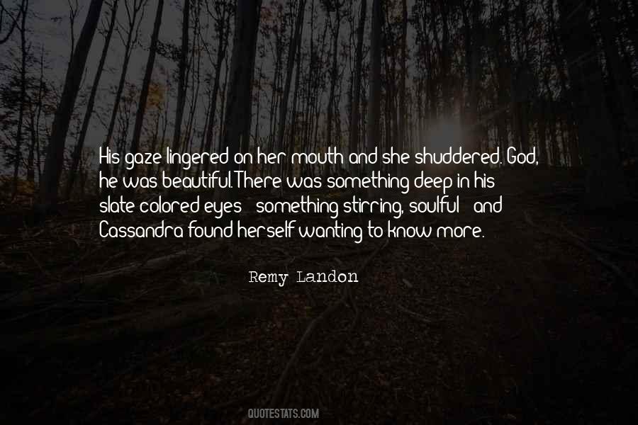 Remy Landon Quotes #27062