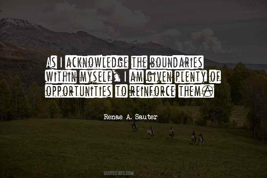 Renae A. Sauter Quotes #1843638