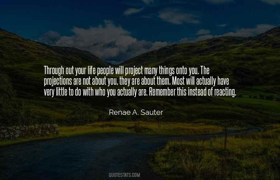 Renae A. Sauter Quotes #312288