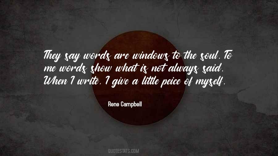 Rene Campbell Quotes #412591