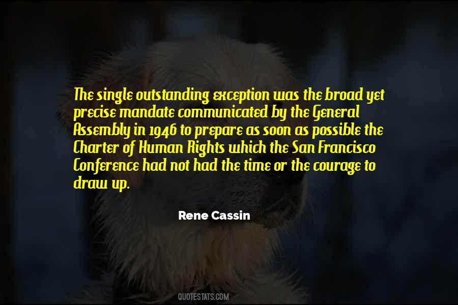 Rene Cassin Quotes #1528526