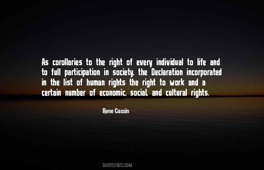 Rene Cassin Quotes #1668253