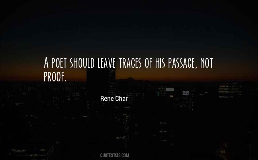 Rene Char Quotes #1116393