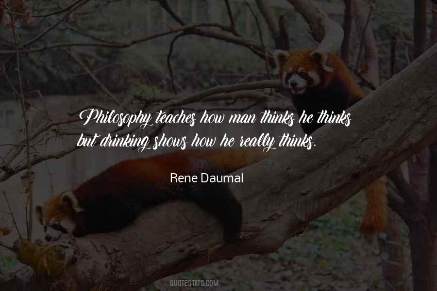 Rene Daumal Quotes #27602