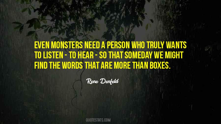 Rene Denfeld Quotes #1401078
