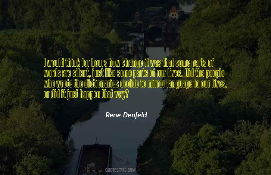 Rene Denfeld Quotes #84750