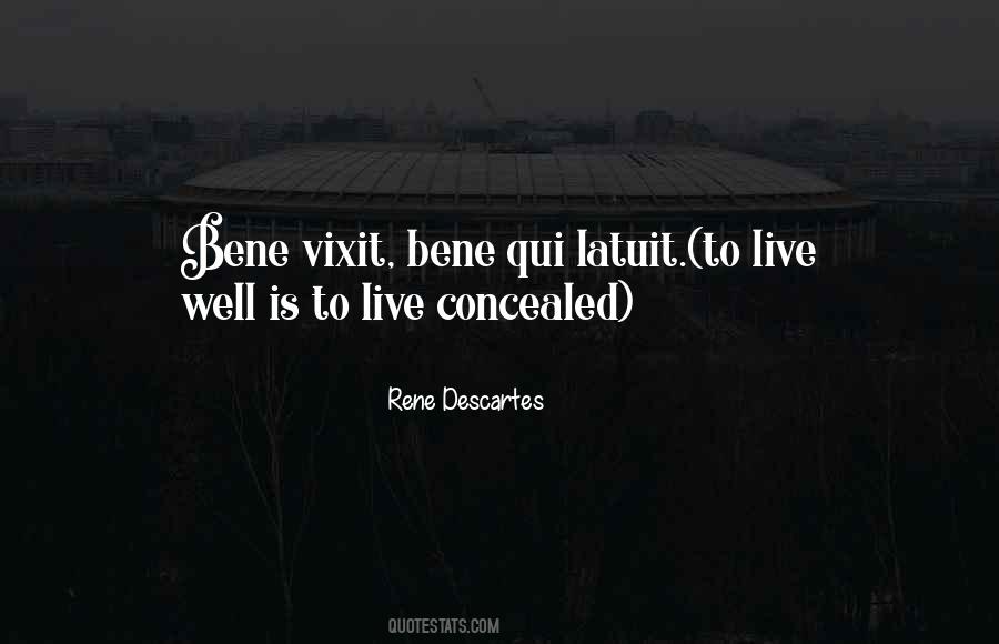 Rene Descartes Quotes #1240832