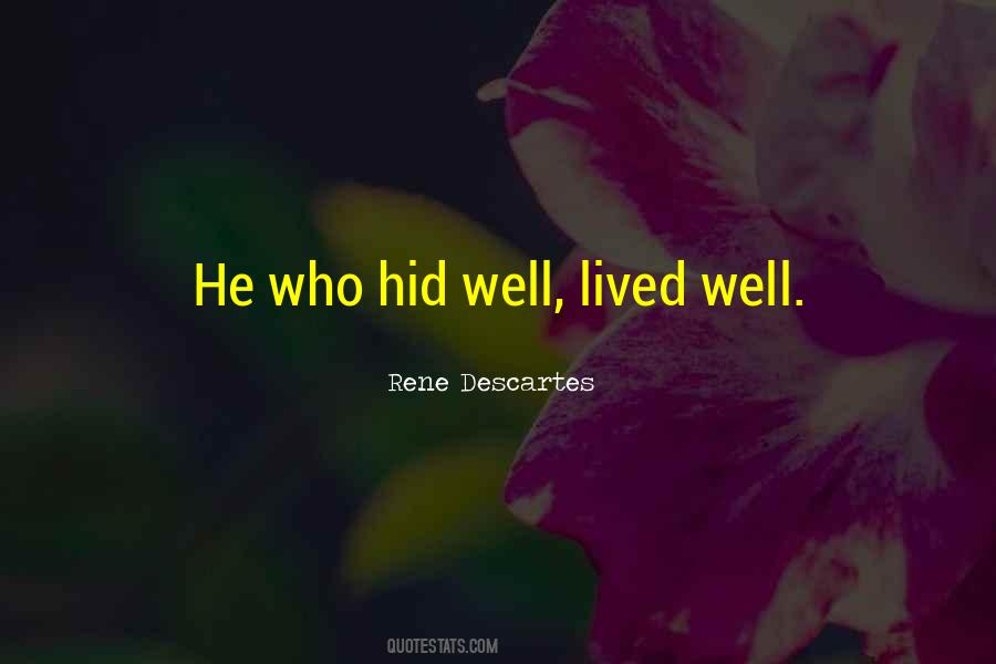 Rene Descartes Quotes #1799187