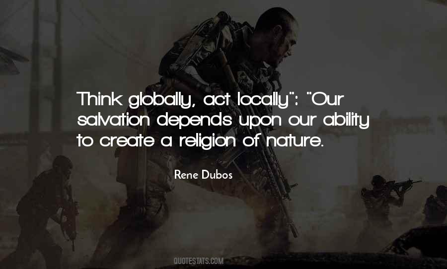 Rene Dubos Quotes #571010