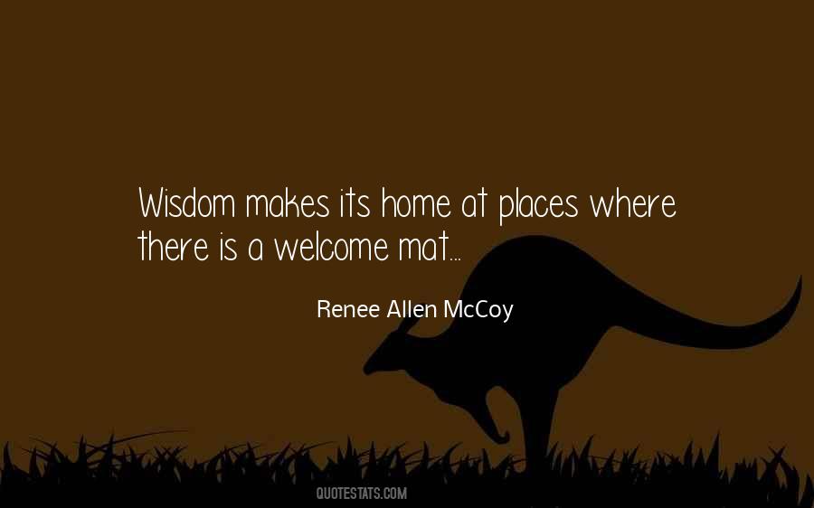 Renee Allen McCoy Quotes #1332460