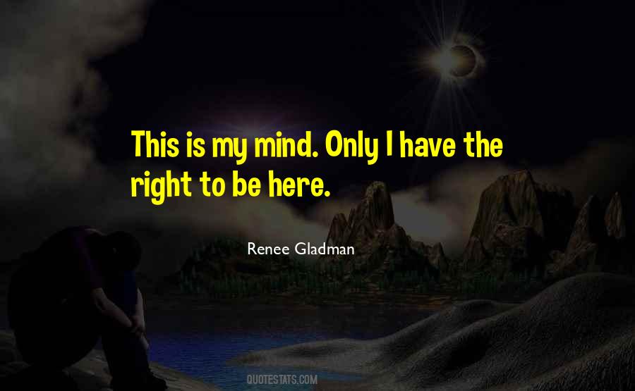 Renee Gladman Quotes #1354835