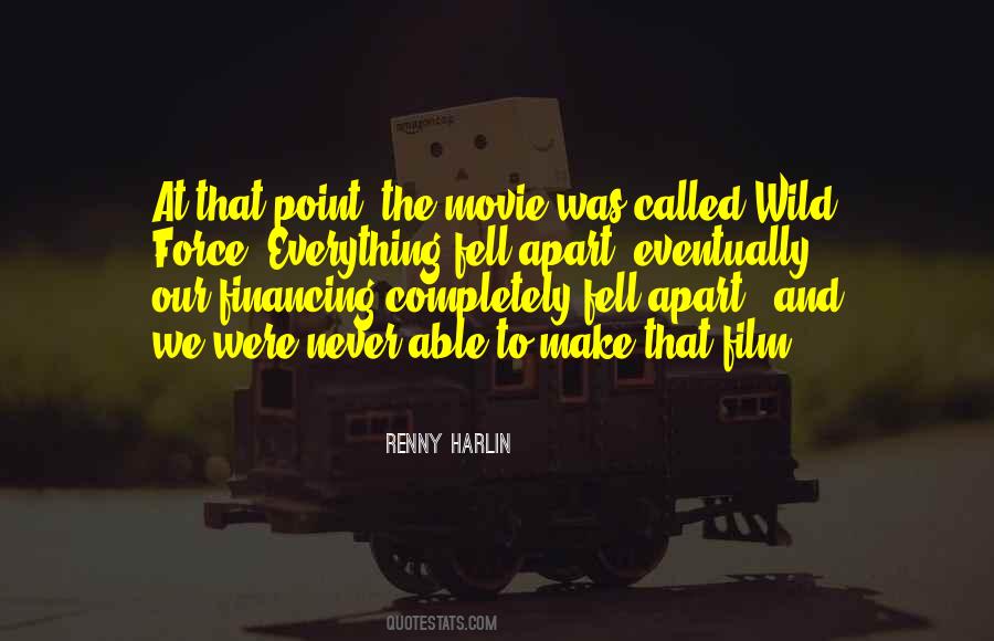 Renny Harlin Quotes #1366040