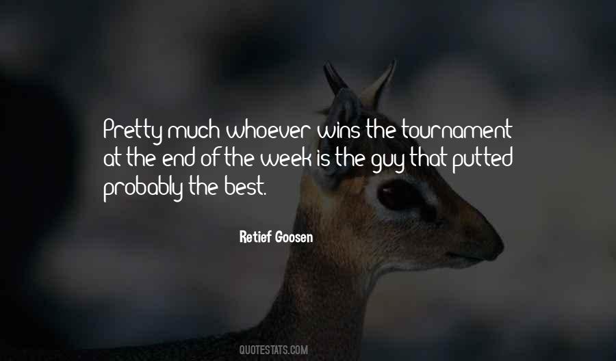 Retief Goosen Quotes #1863494