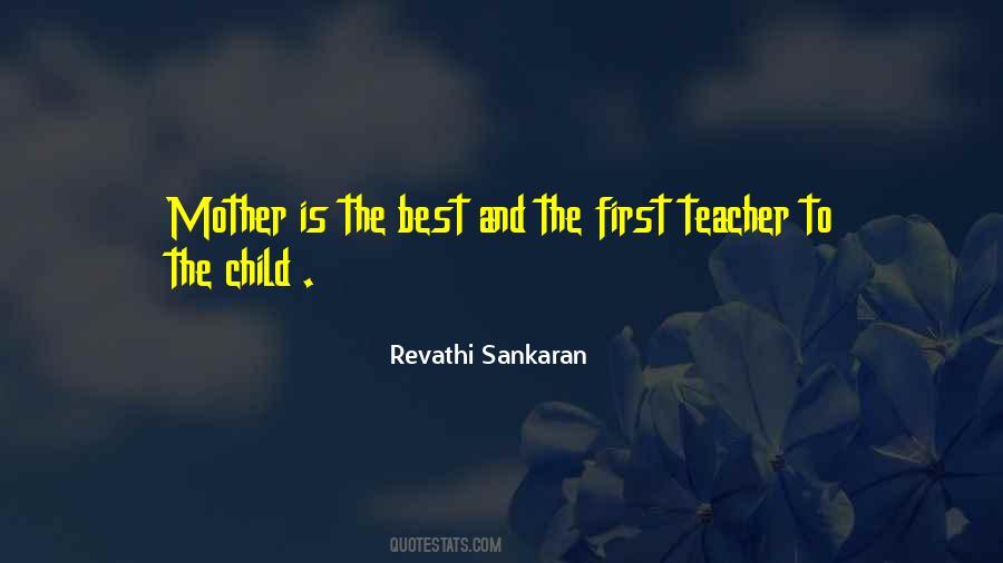 Revathi Sankaran Quotes #741871