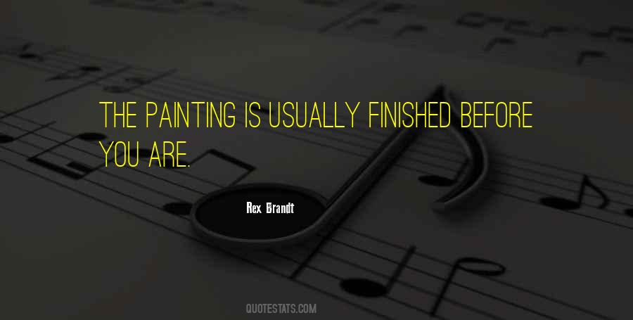 Rex Brandt Quotes #1460109
