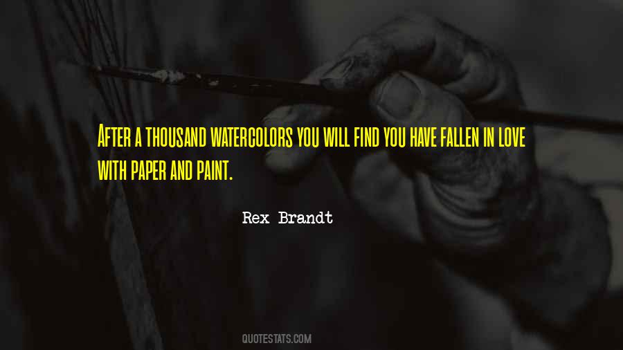 Rex Brandt Quotes #1812375