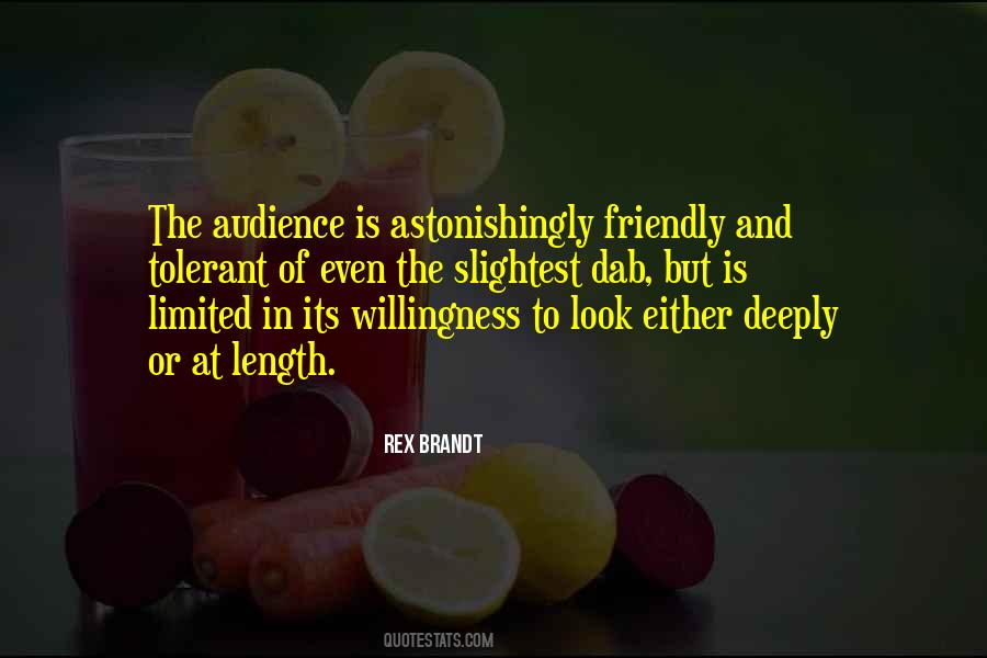 Rex Brandt Quotes #469741