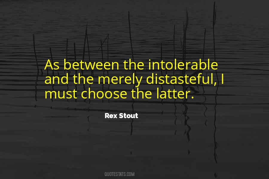 Rex Stout Quotes #1047470