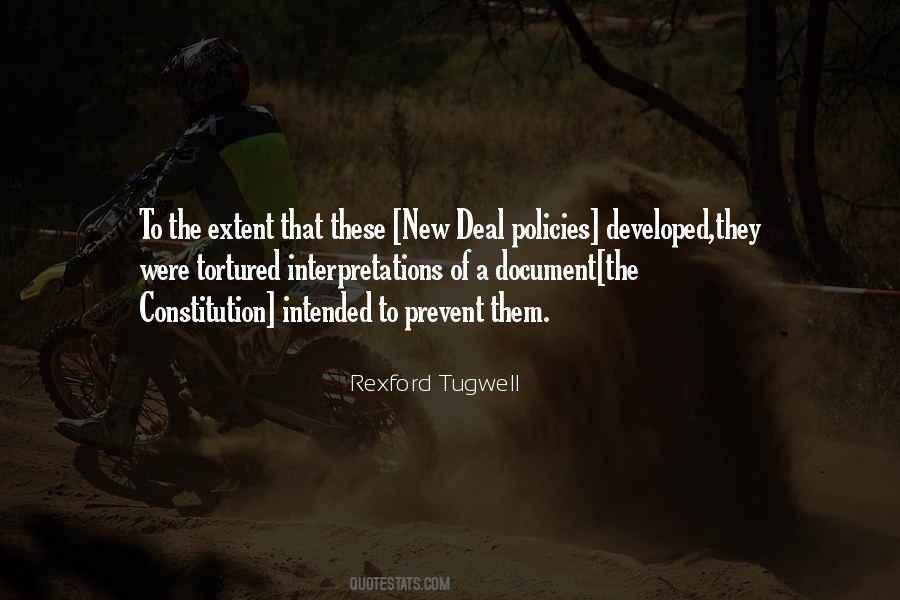 Rexford Tugwell Quotes #1017932