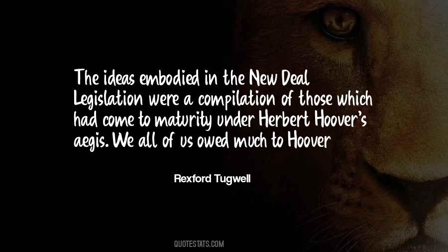 Rexford Tugwell Quotes #1317458