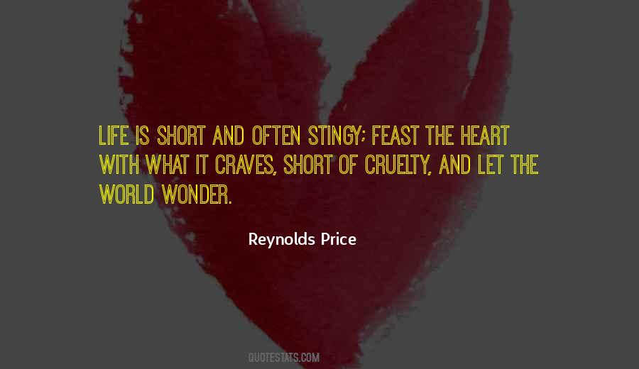 Reynolds Price Quotes #1853042