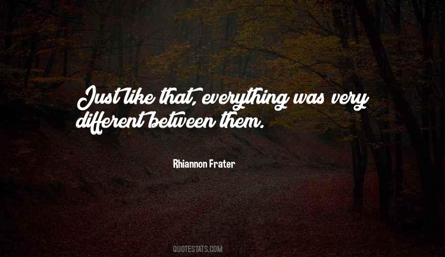 Rhiannon Frater Quotes #1701472
