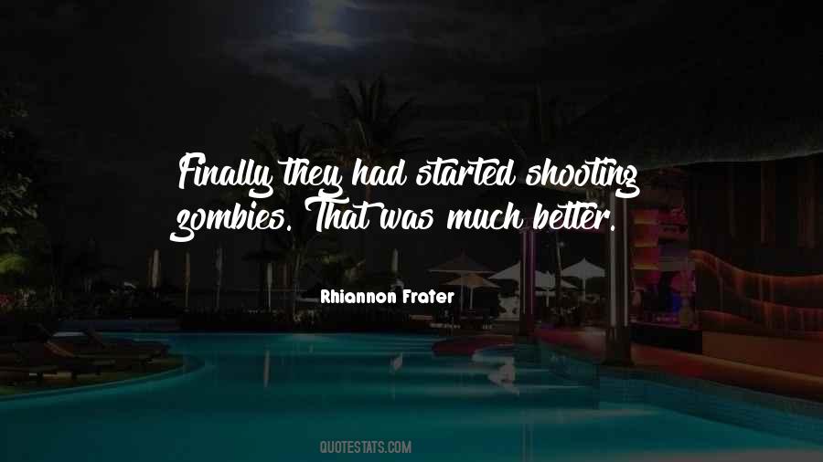 Rhiannon Frater Quotes #1794566