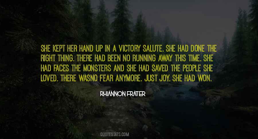 Rhiannon Frater Quotes #264463