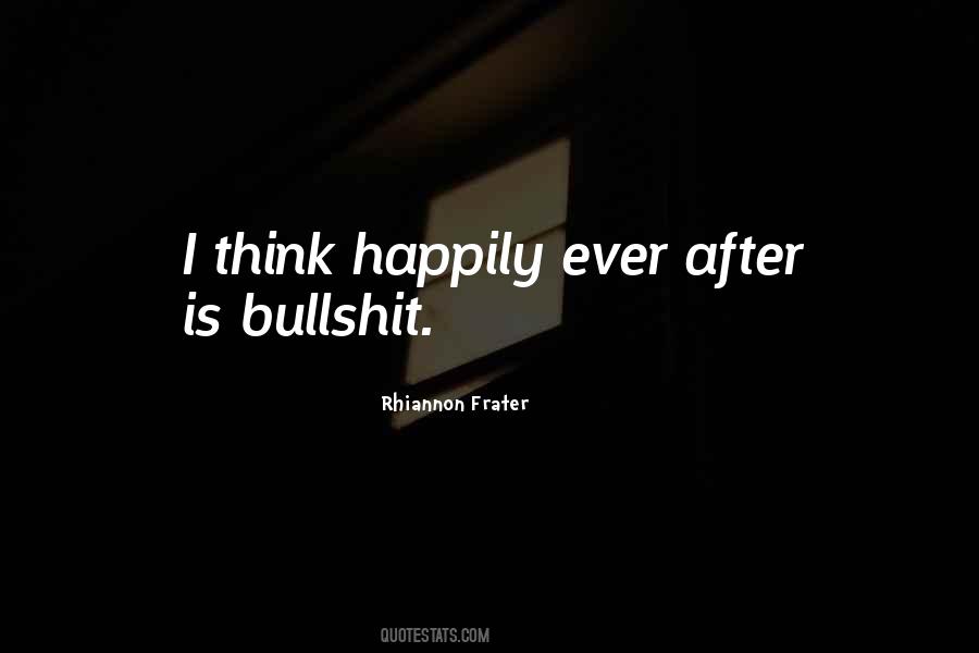 Rhiannon Frater Quotes #487118