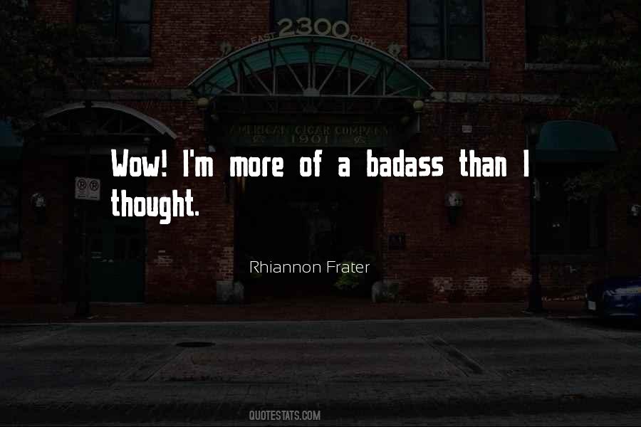 Rhiannon Frater Quotes #778360